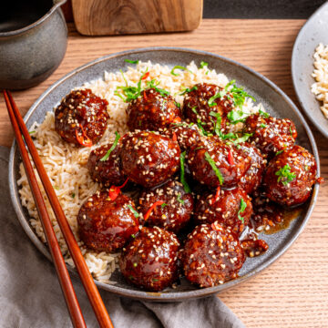 garlic and soy tofu meatballs