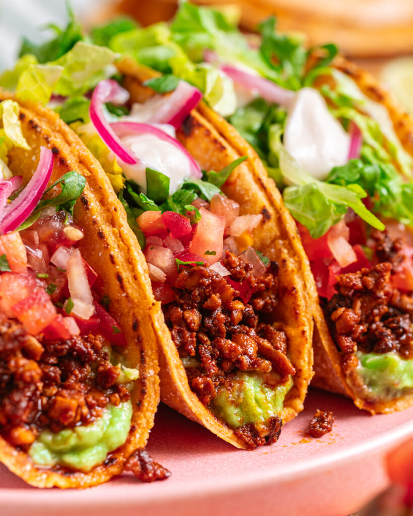 Shredded Tofu Tacos All Veg Considered